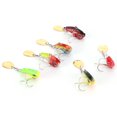 thumbnail image 4 of Metal Mini VIB with Spoon Trout Fishing Lure 9g Sinking Lures Rotating Tail Fishing Tackle, 4 of 14