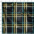 thumbnail image 4 of Soimoi Black Moss Georgette Fabric Check Check Printed Craft Fabric by the Yard 42 Inch Wide, 4 of 5