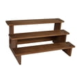 thumbnail image 2 of serony Wooden Display Riser Shelf Collectibles Display Stand for Dolls is made Figures Toys 3 Layer 30cm, 2 of 6