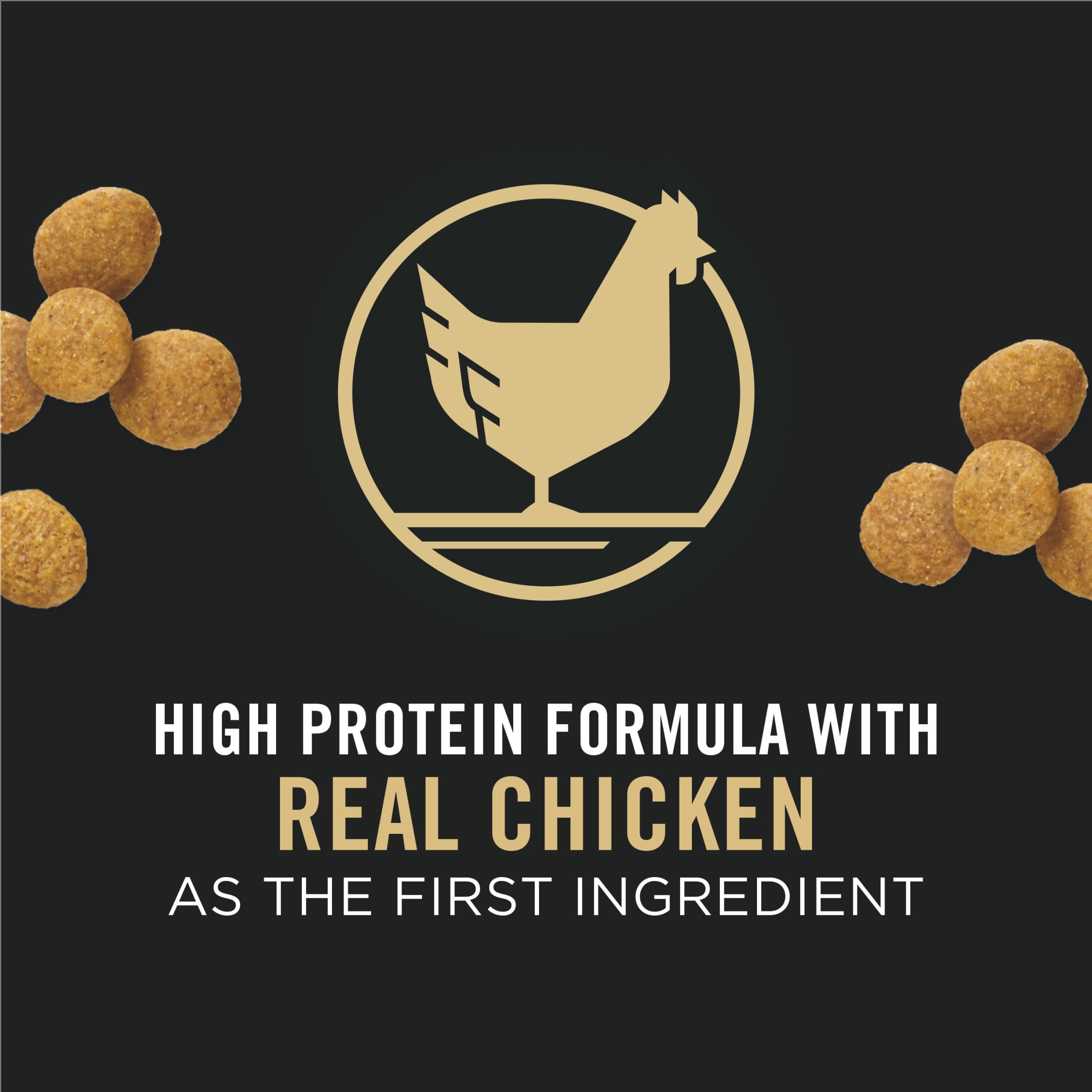 Purina Pro Plan Développement Grande Race Formule Poulet & Riz, Nourriture Sèche pour Chiots 15.4kg