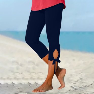 Meichang Pantalon de Yoga à Jambe Grand pour Femmes Grande Taille Taille Haute Croisée Pantalon d'Entraînement Doux Ample Pleine Longueur Pantalon de Course avec Poches