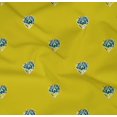 thumbnail image 4 of oneOone Organic Cotton Poplin Twill Fabric Floral Block Printed Craft Fabric BTY 42 Inch Wide, 4 of 4