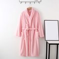 thumbnail image 1 of Gift TIMIFIS Robes for Women Plush Fleece Long Robe Bath Robes Female Soft Fuzzy Bathrobe Spa Robe Winter Warm Pajamas Shower Nightgown pring/Summer, 1 of 3