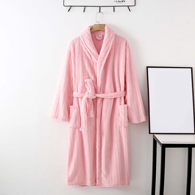 Gift TIMIFIS Robes for Women Plush Fleece Long Robe Bath Robes Female Soft Fuzzy Bathrobe Spa Robe Winter Warm Pajamas Shower Nightgown pring/Summer