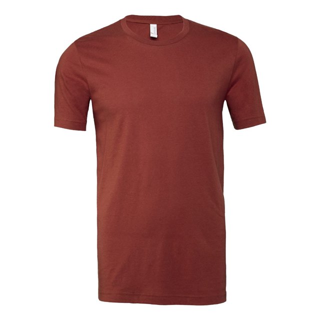 BELLA+CANVAS pour Hommes 3001c, 4TG, Rouille