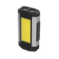 thumbnail image 1 of Graflsoa Portable COB LED Work Light with Magnetic Hook, USB Rechargeable, 5 Lighting Modes, Waterproof Design for Indoor/Outdoor Use, Silver, 1 of 7