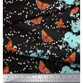 thumbnail image 2 of Soimoi Poly Georgette Fabric Dot,Floral & Butterfly Decor Fabric Printed Yard 42 Inch Wide, 2 of 3