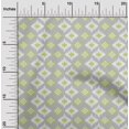 thumbnail image 1 of oneOone Georgette Viscose Fabric Geometric Ikat Printed Fabric 1 Yard 42 Inch Wide, 1 of 4