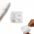 thumbnail image 2 of WHEANG 20/100 Pieces Plastic Rings Plastic Loose Leaf Rings Multi Color Plastic Book Rings Flexible for Cards Document Stack and Swatches Organization School Home Or Use，5 Color (15 Mm), 2 of 9