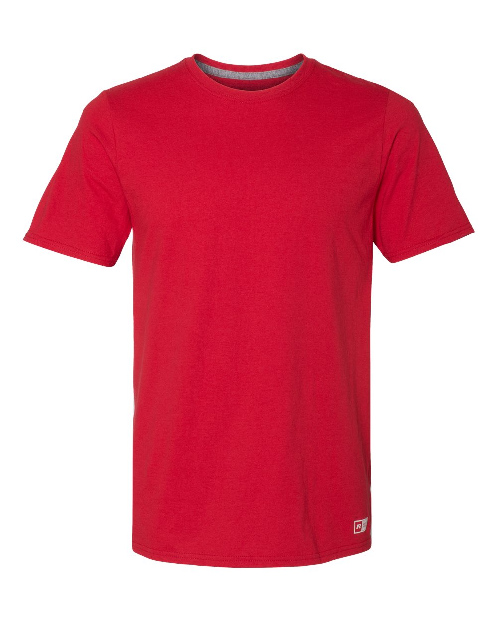 Russell Athletic T-Shirt de Performance Essentiel 60/40, 2TG, Rouge Vif