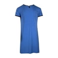 thumbnail image 4 of Dvkptbk Chemise de Nuit Décontractée pour Homme à Manches Courtes, Longue, Col en V, Blouse, Hauts, Chemise, en Liquidation, 4 of 6