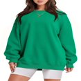 thumbnail image 1 of Sweats Surdimensionnés à Manches Longues pour Femmes, 1 of 6