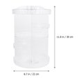 thumbnail image 4 of FONDOTIN cosmetics organizer Cosmetics Storage Shelf Transparent Color with Multi-level Structure for Women 1Set, 4 of 6