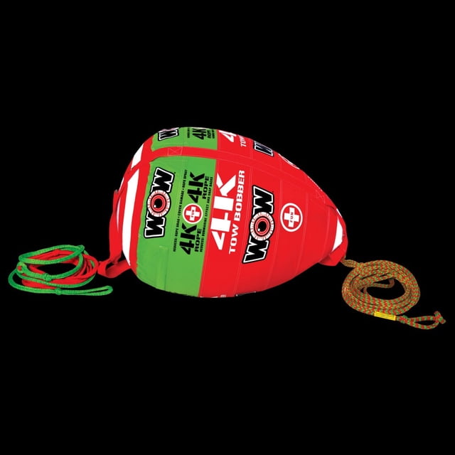 World of Watersports Towable Tube Tow Bobber 15-3000 Multi-Color; With 60 Feet Towable Tube Tow Rope