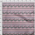 thumbnail image 3 of oneOone Viscose Chiffon Fabric Floral & Peacock Block Print Fabric By Yard 42 Inch Wide, 3 of 4