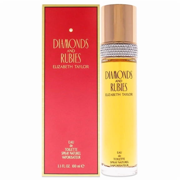 Diamonds and Rubies par Elizabeth Taylor pour Femmes - Vaporisateur EDT 3,3 oz