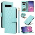 thumbnail image 1 of Samsung Galaxy S10 Plus Phone Case , Wallet Flip Cover Adjustable Crossbody Lanyard Magnetic Card Slots, 1 of 5