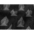 thumbnail image 4 of oneOone Viscose Jersey Fabric Leaves & Tree Block Print Sewing Fabric BTY 60 Inch Wide, 4 of 5