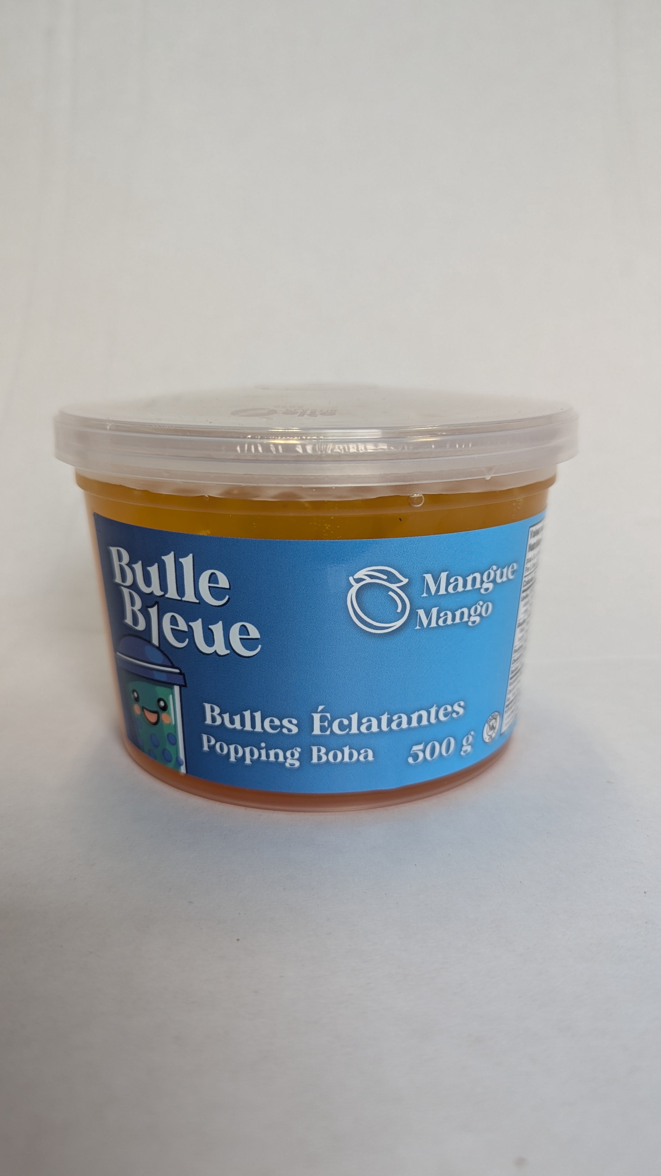 Boba éclatant à la mangue