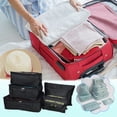thumbnail image 4 of Lksixu Sac de Voyage 6 Pcs Sac de Rangement Multifonctionnel 6 Pcs Bacs de Rangement Organisateurs et Rangement, 4 of 4