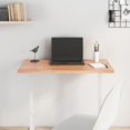 thumbnail image 1 of vidaXL Table Top Light Brown 80x50x2 cm Treated Solid Wood Oak, 1 of 4