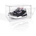 thumbnail image 1 of Ollie Boîte à Chaussures en Acrylique Ultra Transparente - Organisateur de Chaussures Empilable en Plastique Transparent, Vitrine à Chaussures, Rangement de Chaussures pour Garde-Robe, Boîtes à Chaussures en Plastique Transparent Empilables, Étui à Chaussures Transparent (Lot de 4), 1 of 6