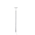 thumbnail image 1 of Model Railway Lights Accessories Scenery Scale 1:87 Track Light Yards Landscape Decorations Outdoor LED Metal Lamppost Silver（White Light）, 1 of 6