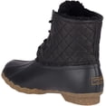 thumbnail image 2 of Sperry pour Femmes Saltwater Winter Lux en Courtepointe Noire, 5 US, 2 of 6