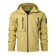 thumbnail image 4 of RKSTN Jackets for Men Fall Fashion Spring And Charge Coat Thin Outdoor Mountaineering And Riding Windproof Work Coat Mens Coats, 4 of 4