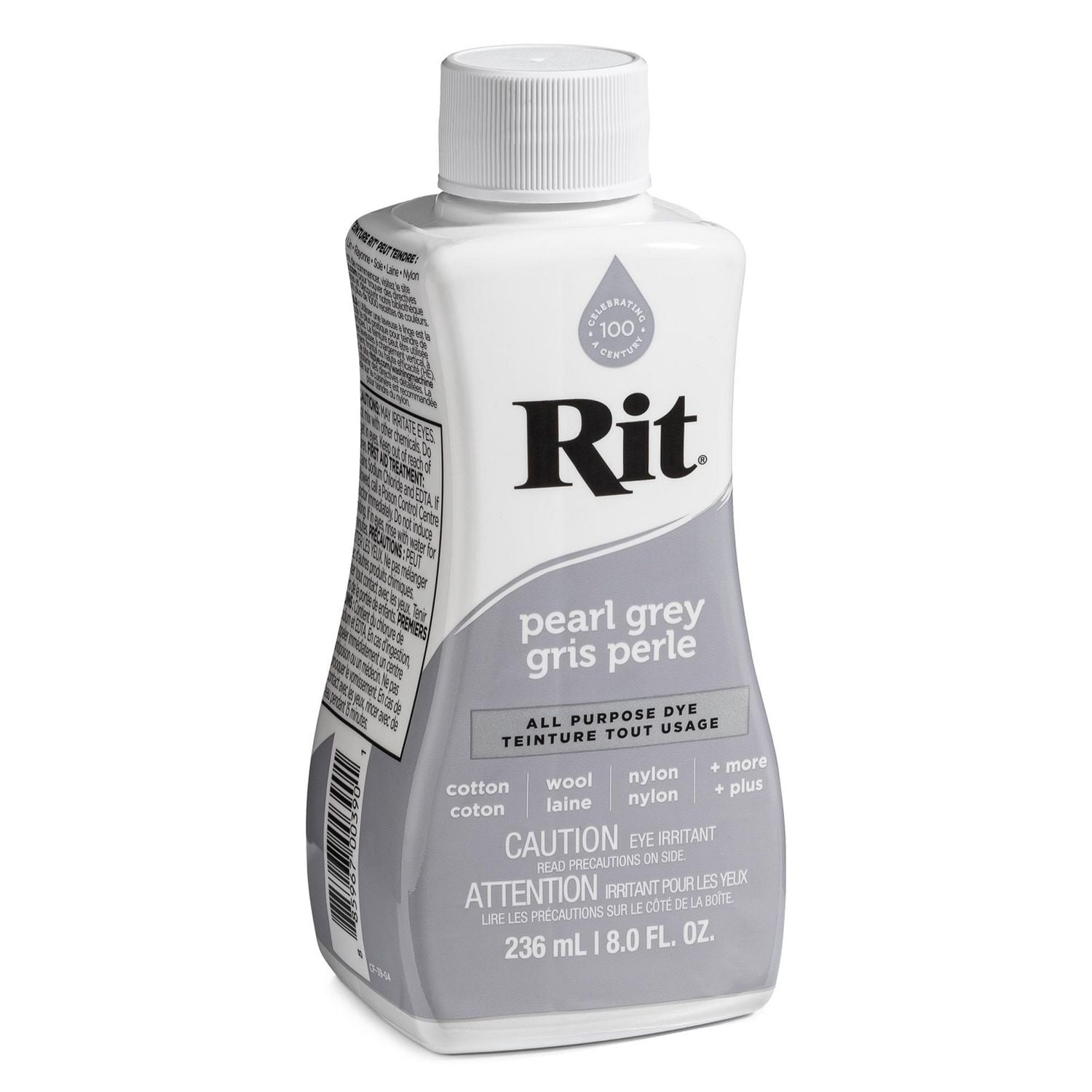 RIT All Purpose Liquid Dye, Pearl, 236 mL (8 oz)