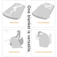 thumbnail image 4 of Kugisaki Cool Bed Blankets Soft Fuzzy Cozy Blanket Microfiber Nap Blankets, 4 of 9