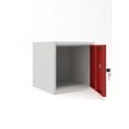 thumbnail image 2 of 15" Cube lockers -carcass Gray - Door (RED), 2 of 5