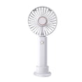 thumbnail image 2 of White Handheld Mini Small Fan Usb Charging Portable Rechargeable Student Dormitory Office Compact Design Long Battery Life Efficient Cooling Lightweight, 2 of 9