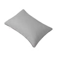 thumbnail image 2 of Hotel Grade Down Core Pillow for Back Stomach Sleepers, Soft Supportive Bed Pillow with Quilted Design, Medium Support Neck Pressure Relief Pillow in White Gray Green Orange Pink Khaki, 2 of 6