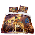 thumbnail image 2 of Magic Full House Encanto Printing 3d Quilt Cover Three-piece Set For Students And Children Home Textiles-Jinjin, 2 of 5