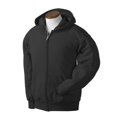 thumbnail image 2 of Hanes Comfortblend EcoSmart Chandail à Capuchon à Fermeture Éclair Intégrale pour Enfants, P, Noir, 2 of 2