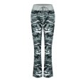 thumbnail image 3 of RKSTN Womens Pants Fashion Comfy Stretch Print Drawstring Wide Leg Lounge Pants Loose Comfortable Pants, 3 of 8