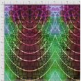 thumbnail image 2 of Soimoi Moss Georgette Fabric Giraffe Panel Printed Fabric 1 Yard 42 Inch Wide, 2 of 3
