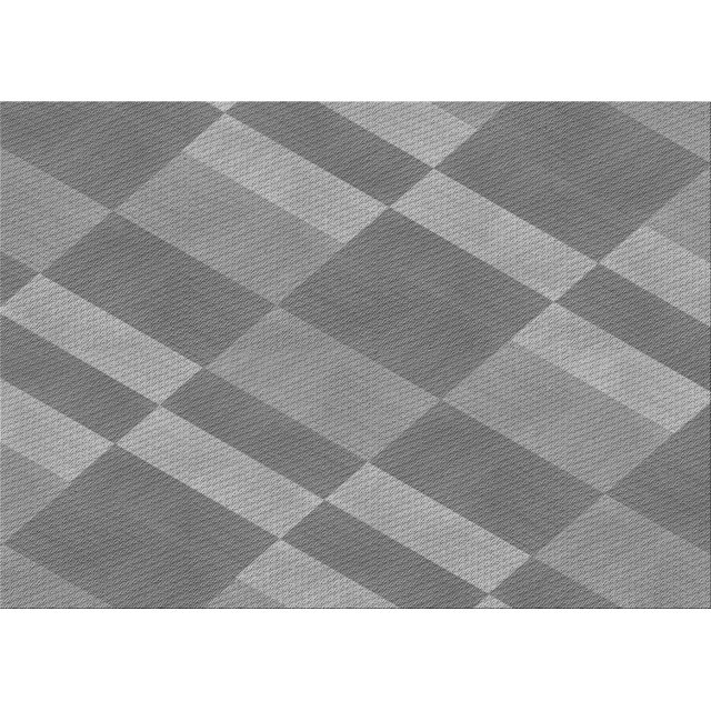 Ahgly Tapis Rectangulaire Lavable en Machine Intérieur Transitionnel Gris Foncé, 5 Pieds x 8 Pieds