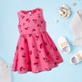 thumbnail image 2 of Robe Petite Fille Sans Manches Ligne A Robes d'Été Robes Dessin Animé pour Filles Robe d'Anniversaire Filles, 2 of 9