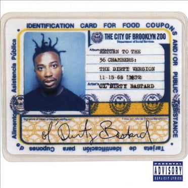 Ol' Dirty Bastard Return to the 36 Chambers: The Dirty Version [PA] CD