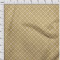 thumbnail image 3 of oneOone Cotton Poplin Dark Mustard Fabric Diamond Geometric Craft Projects Decor Fabric Printed By The Yard 56 Inch Wide, 3 of 4