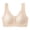 Beige, variant on Lace Bralettes for Women Convertible Bra Feature V-Neck Nursing Bra Style W-1193 Purple XL