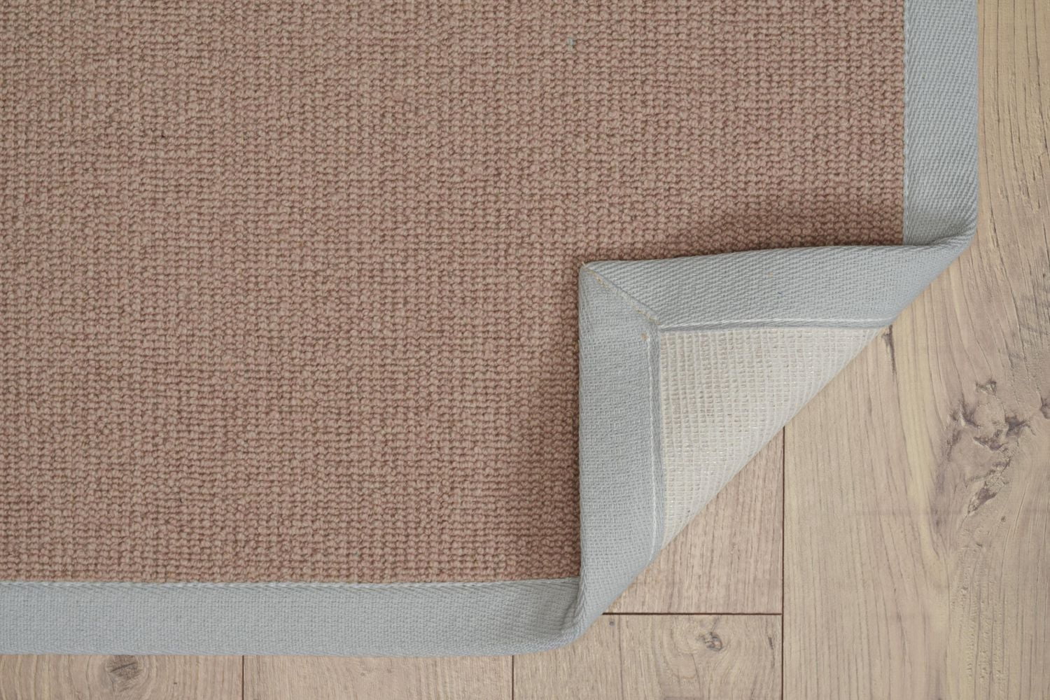 Tapis Athena liège et bleu glacier 8 pi 9 po x 12 pi