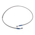 thumbnail image 3 of VONKY Motorcycle Brake Oil Hose Line Pipe Fitting Stainless Braided Steel Silver 120cm 1Set, 3 of 6