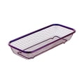 thumbnail image 1 of TIELUTT Dishwasher Silverware Dishwasher Cutlery Silverware Dish Rack Stainless Steel Sliding Wire Trivets for Kitchen Counter Silicone Microwave Grill Rack Rubber Feet Sponge Holder Small, 1 of 7