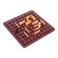 thumbnail image 3 of TISHITA Board Game Interactive Game Montessori Wooden Brain Teaser for Travel Family 17x17cm, 3 of 8