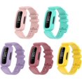 thumbnail image 1 of GFDYREE Compatible avec Fitbit Ace 3 Bracelets pour Enfants, Bracelet de Remplacement en Silicone Résistant à l'Eau Bracelets de Montre de Mise en Forme pour Fitbit Ace 3 Bracelet pour Enfant, 1 of 7