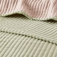 thumbnail image 4 of Mainstays Garment Wash Adult Matelasse Quilt, Green, King, 1 Piece, 4 of 4
