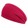 thumbnail image 1 of Hommes Femmes Bandage de Cheveux Absorbant la Sueur pour le Jogging Basket-Ball en Cours d'Exécution (Rouge), 1 of 4